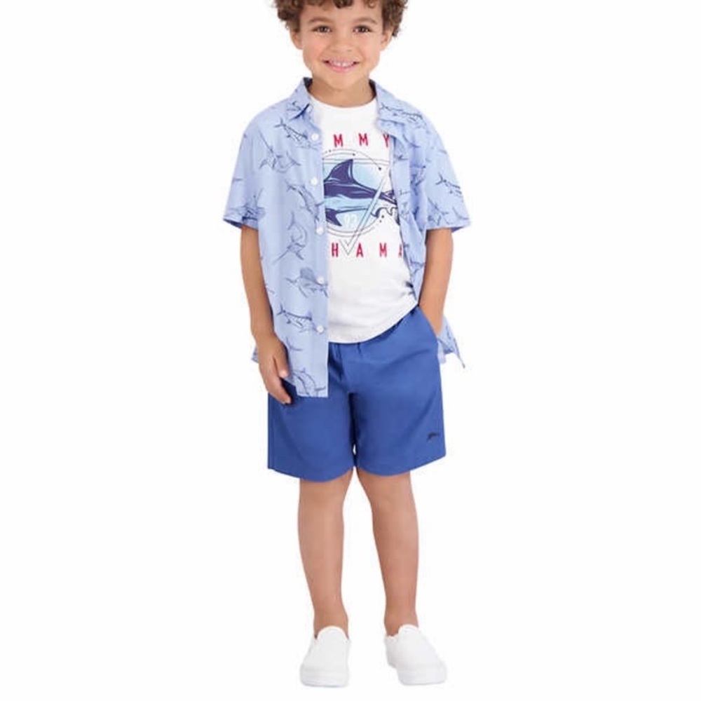 Tommy Bahama Kids Boys 3 Piece Set NWT Size 6